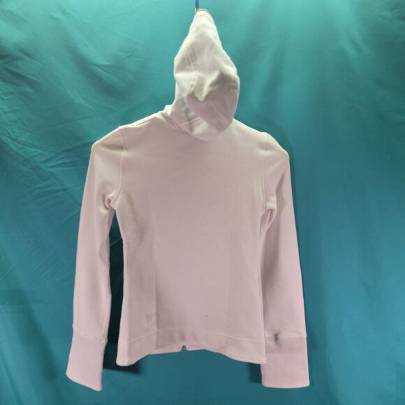 Scottevest SEV The Chloe Glow Hoodie XS White Zip-Up  Jacket With Hood & Pockets - Picture 7 of 14